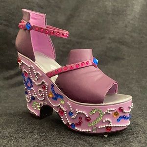 Just the Right Shoe - “Mardis Gras”